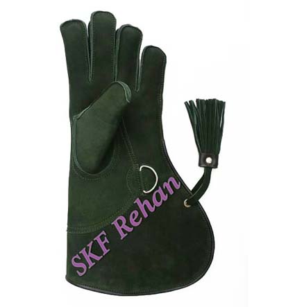 Falconry Leather Gloves.